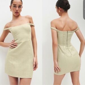 Reformation Linen Dress size 10